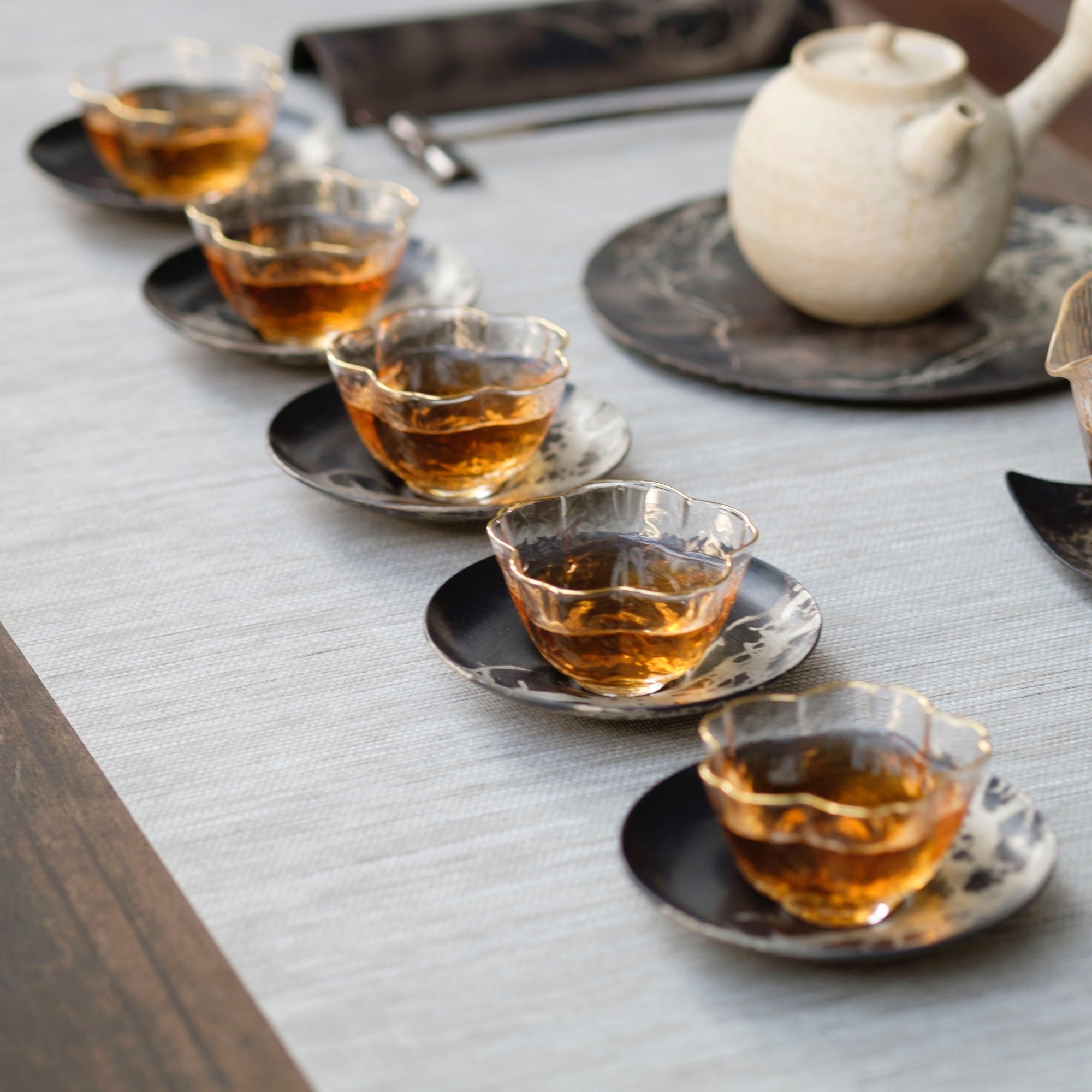 Curated visual reference: Visual Reference: Private Tea Tasting Experience